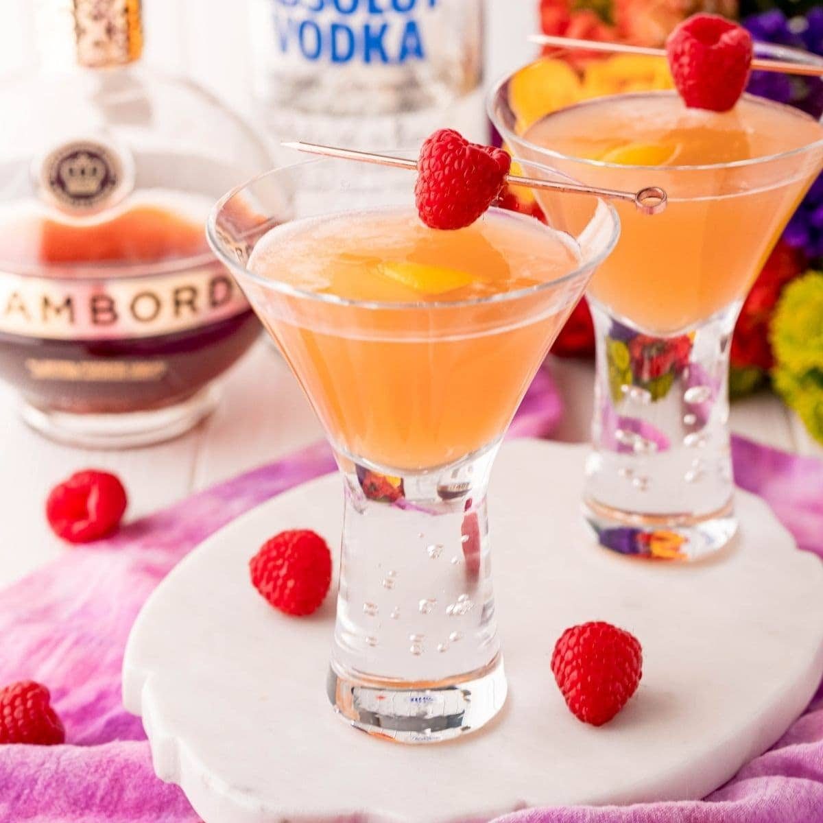 French Martini Cocktail