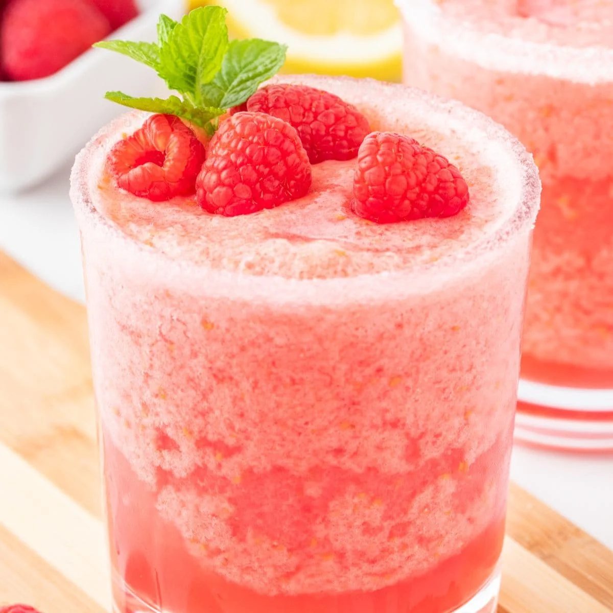 Frozen Raspberry Lemonade
