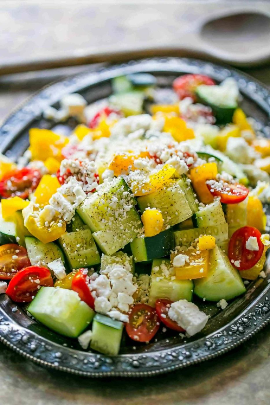 Garden Vegetable Greek Salad