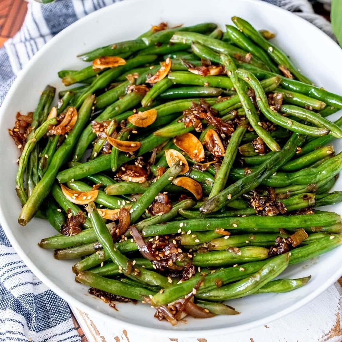 Garlic Chinese Style Green Beans