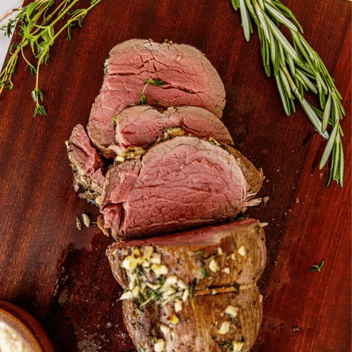 Garlic Herb Beef Tenderloin