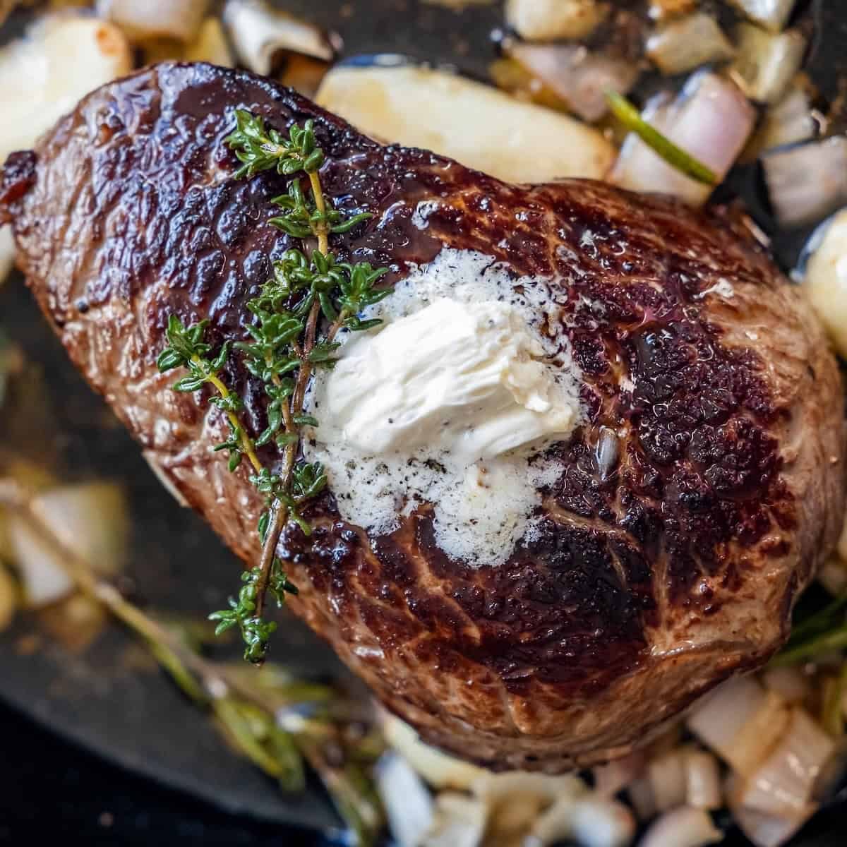 Garlic Herb Sirloin Steak