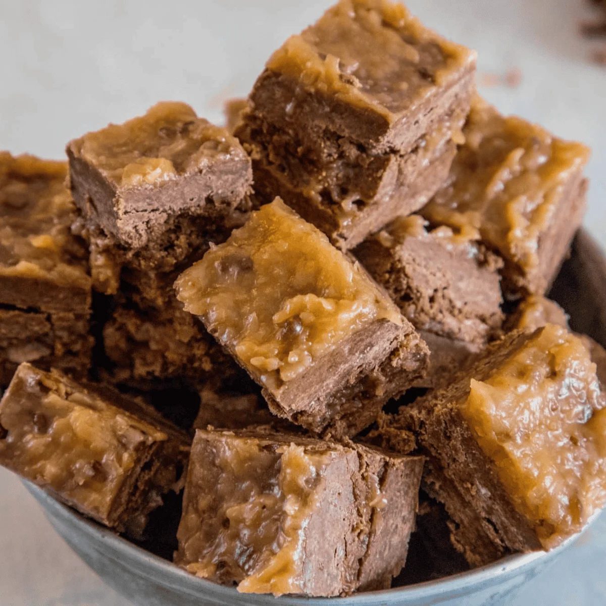 German Chocolate Cake Batter Fudge
