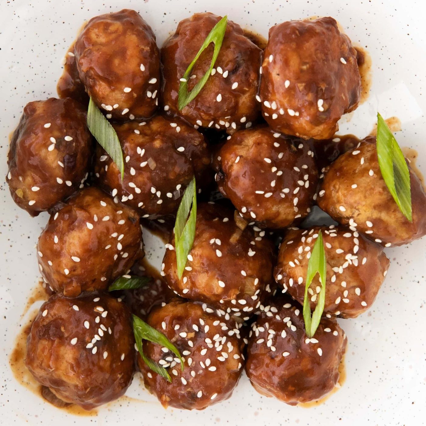Ginger Sesame Chicken Meatballs