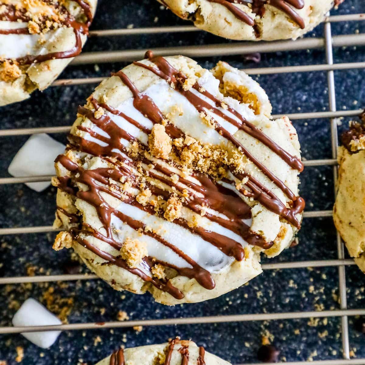 Gluten Free S'mores Cookies