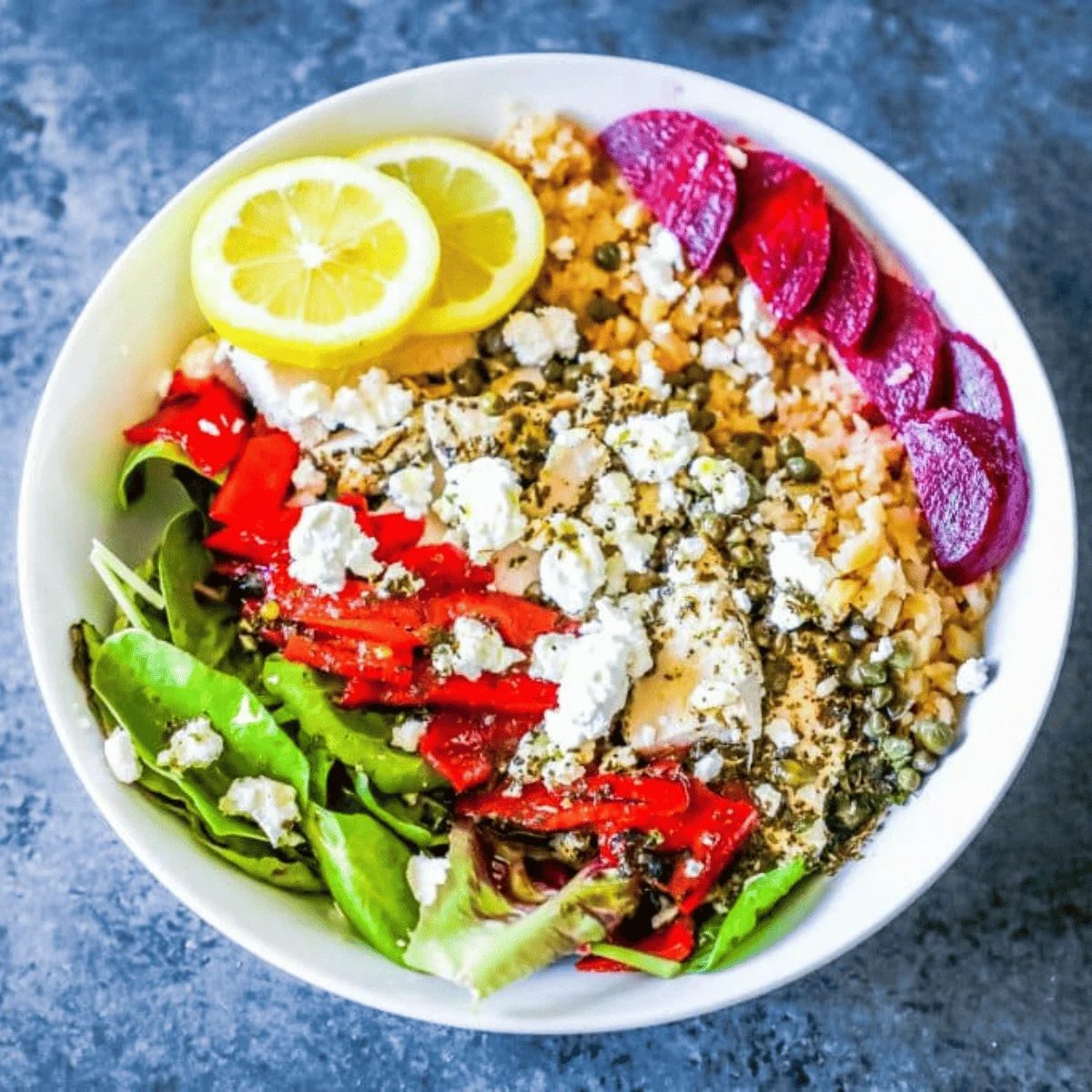 Greek Chicken Power Bowls