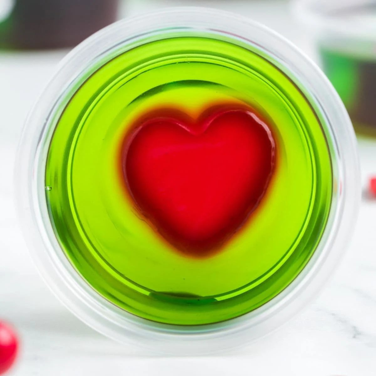 Grinch Jello Shots