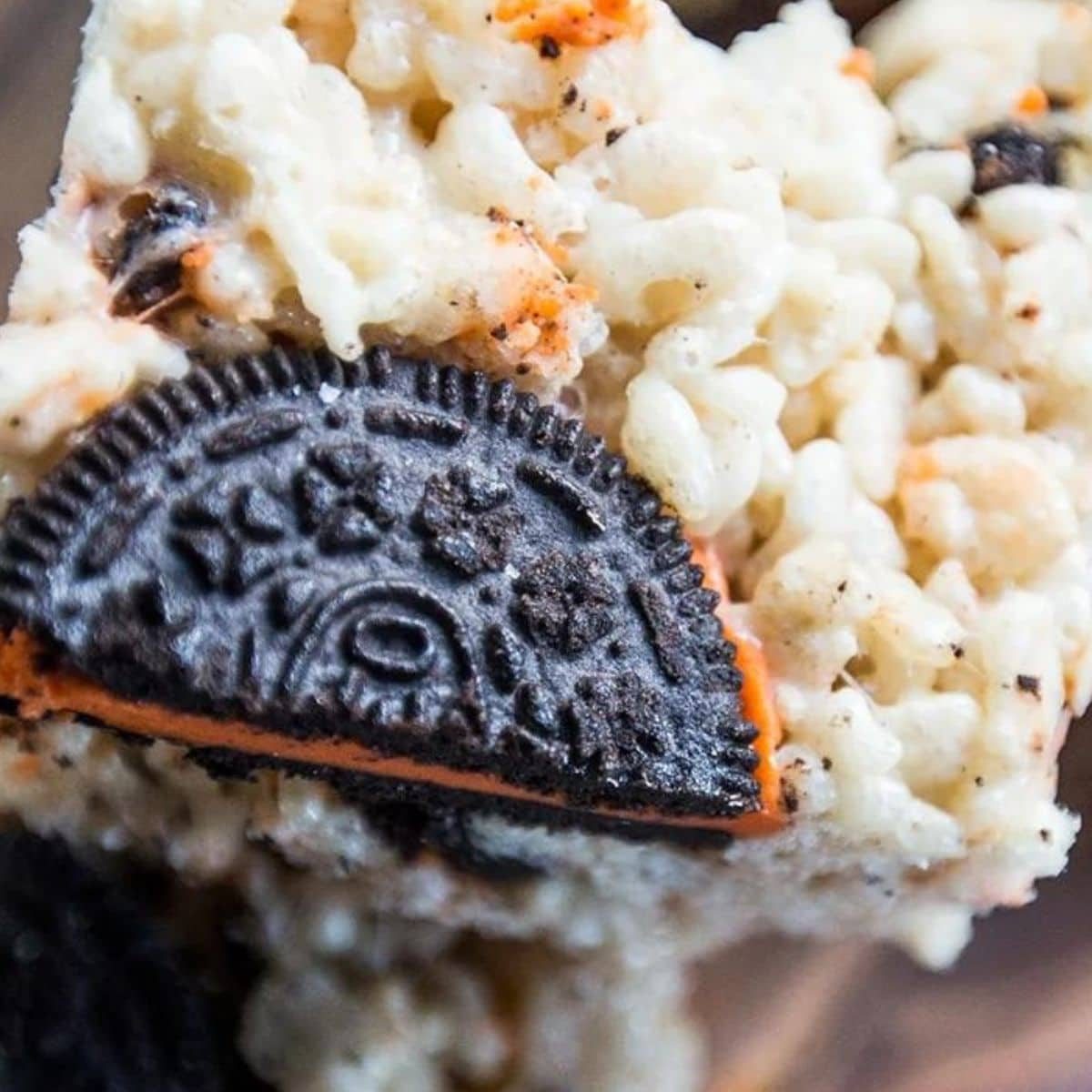 Halloween Oreo Krispie Treats