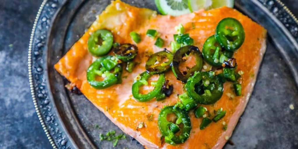 Honey Lime Jalapeno Salmon