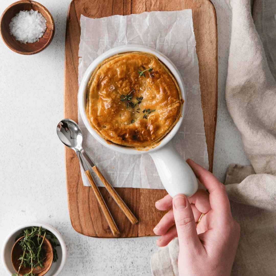 Individual Chicken Pot Pie