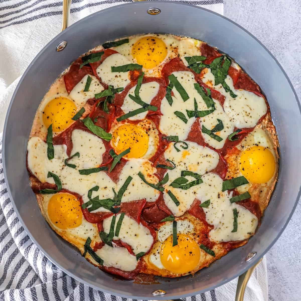 Spanish Pizza Eggs