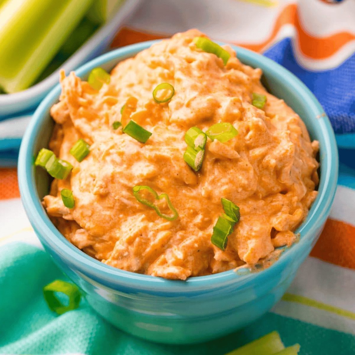 Buffalo Ranch Chicken Dip