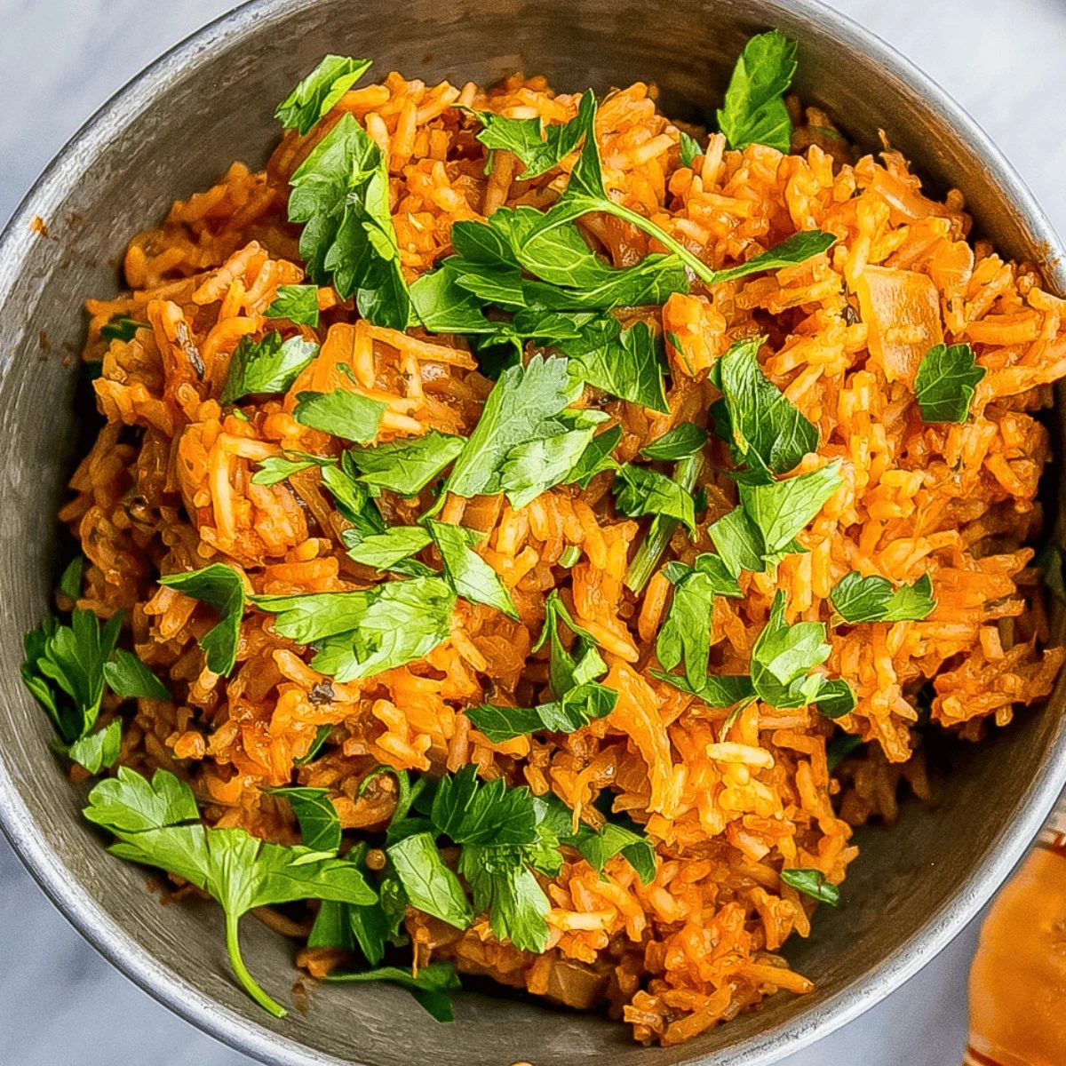 One Pot Knockoff Nando's Spicy Peri Peri Rice