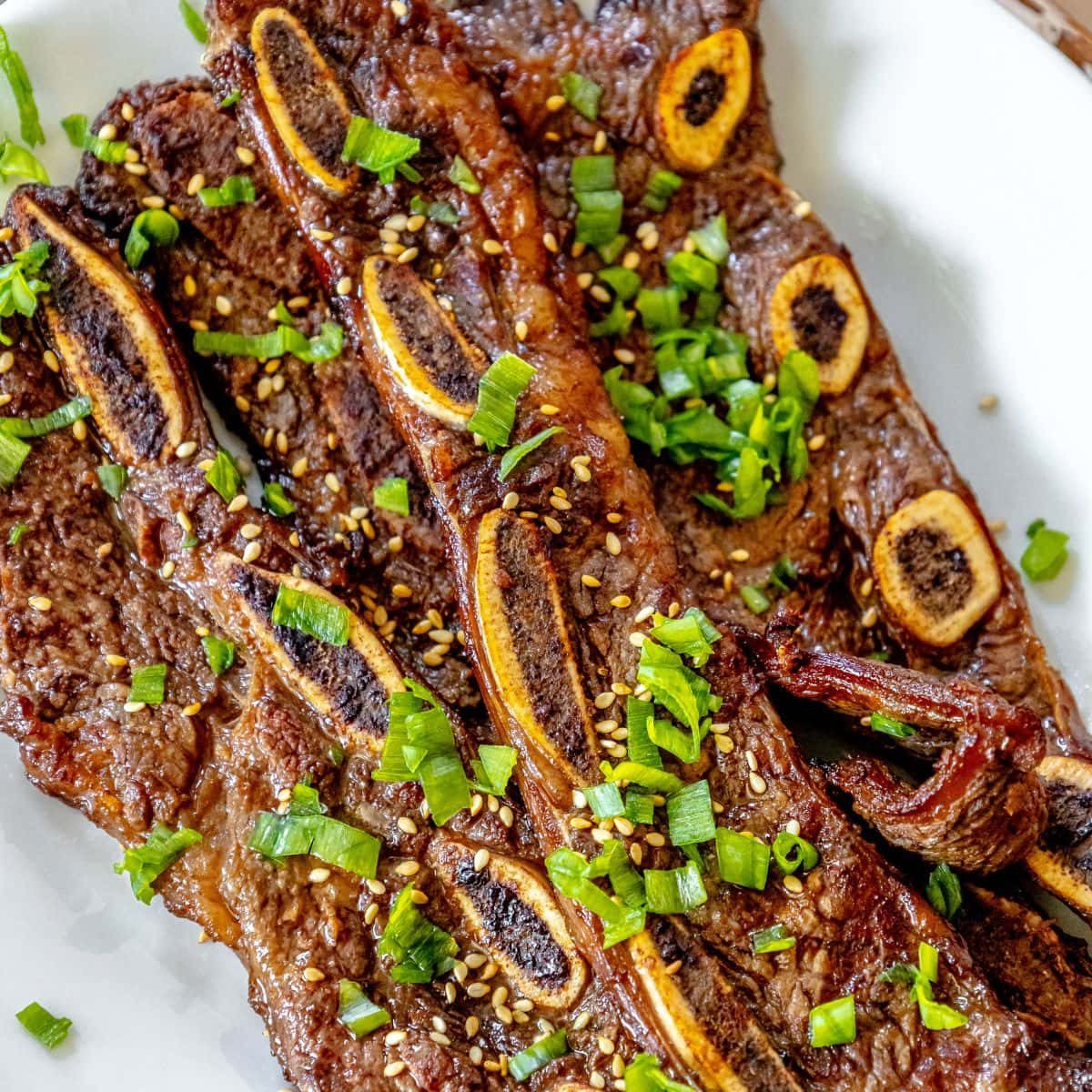 Korean Flanken Ribs (Galbi / Kalbi)