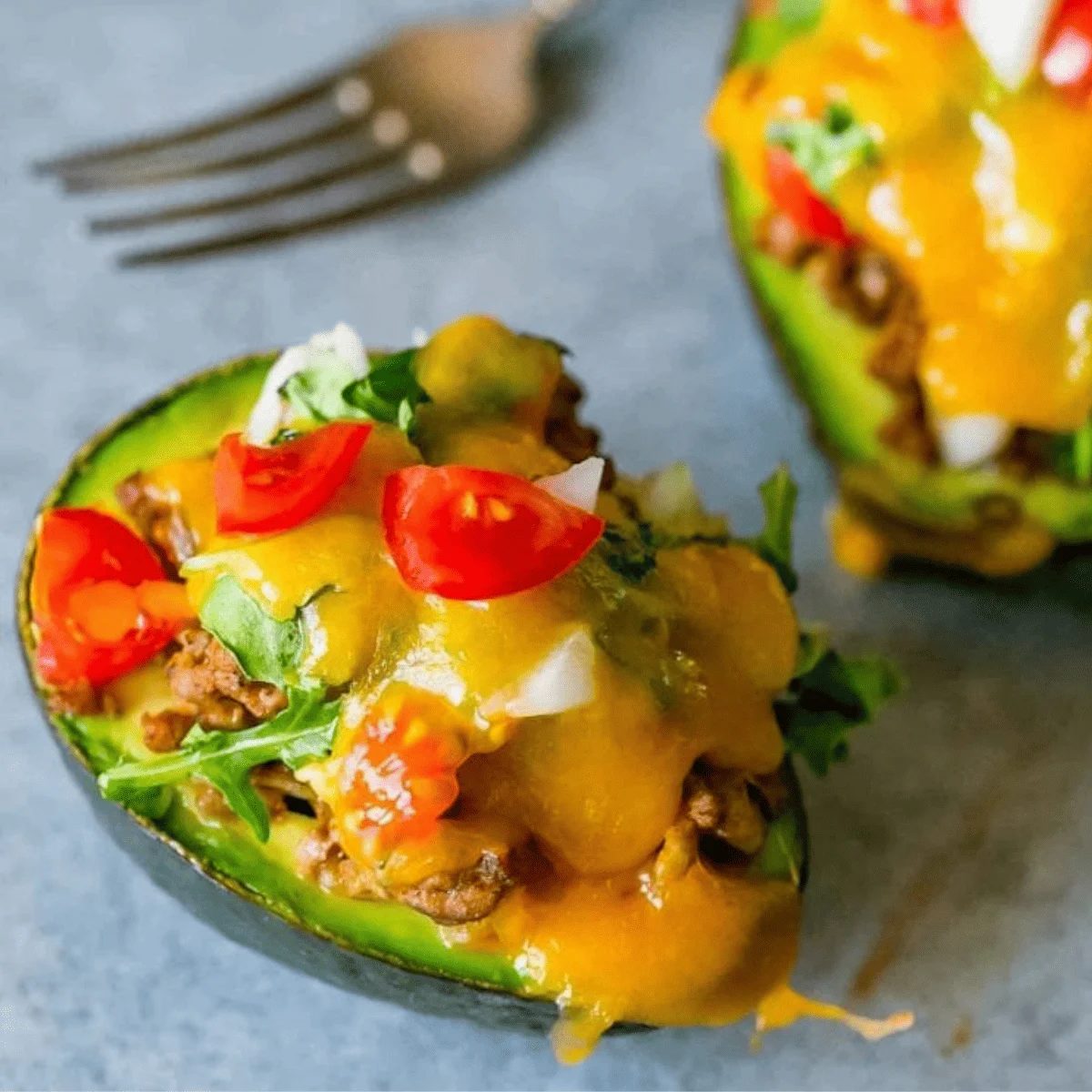 Low Carb Taco Stuffed Avocados