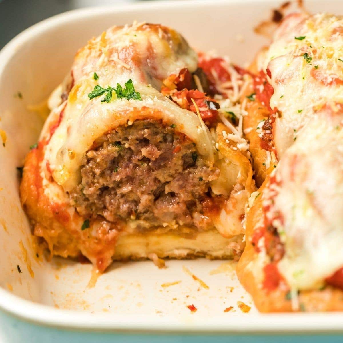 Meatball Sub Bake