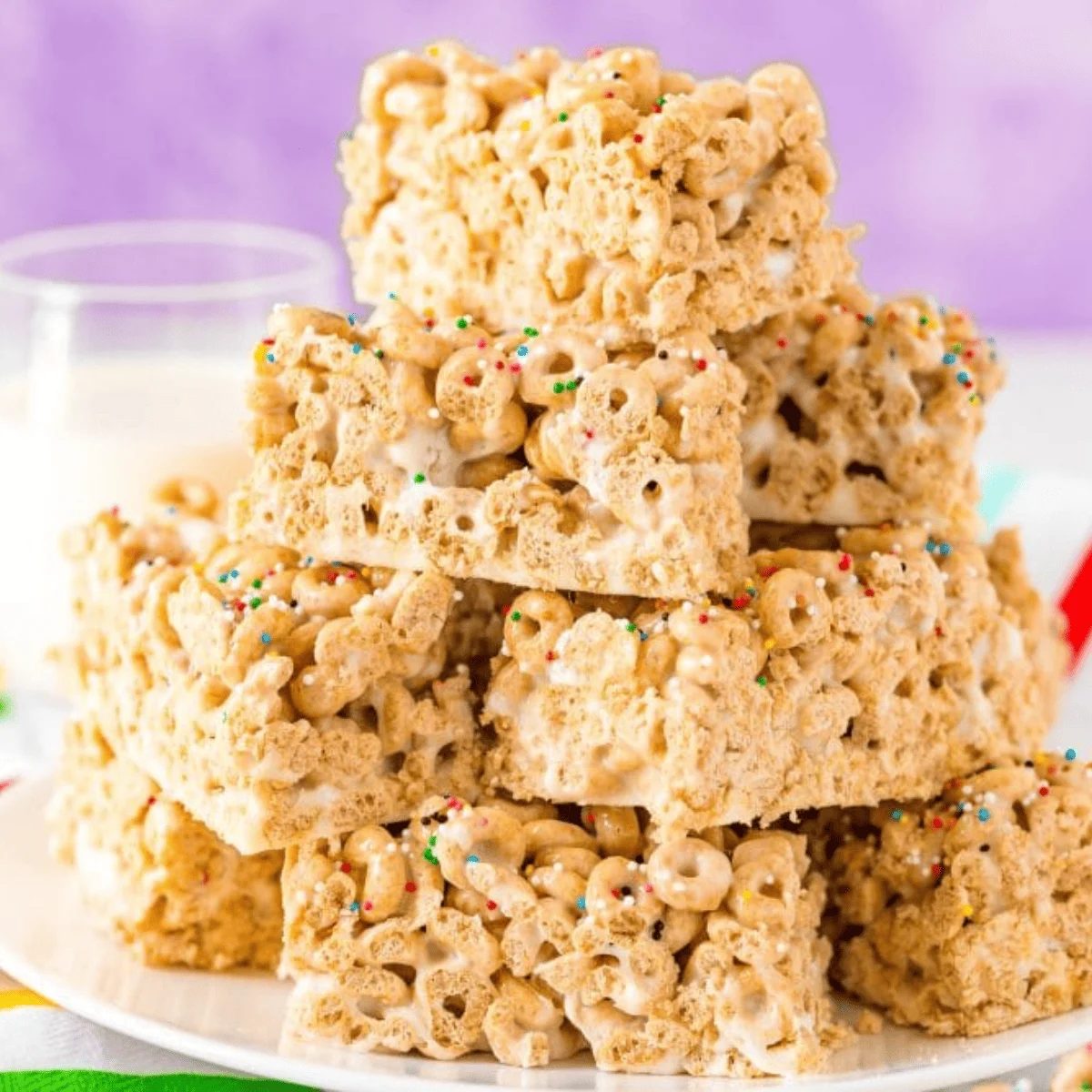 No Bake Cheerio Treats