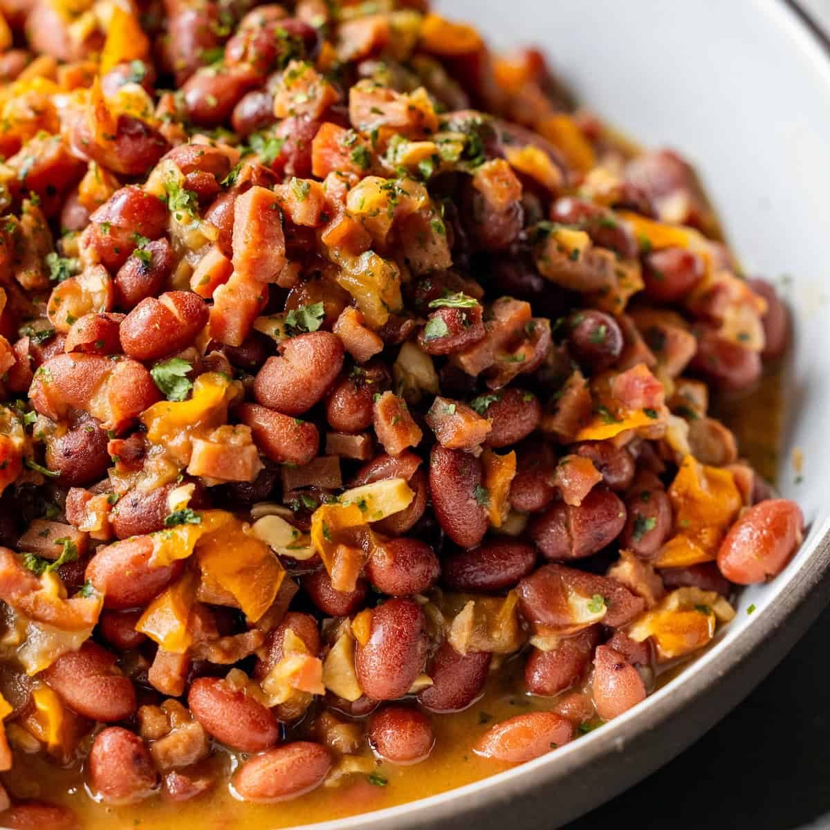 Old-Fashioned Ham And Beans