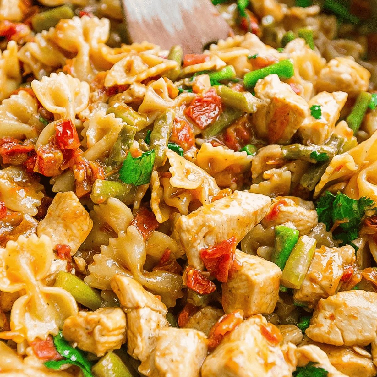 One Pot Bruschetta Chicken Pasta