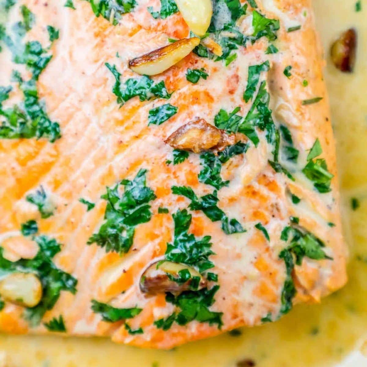 Irish Whiskey Glazed Salmon