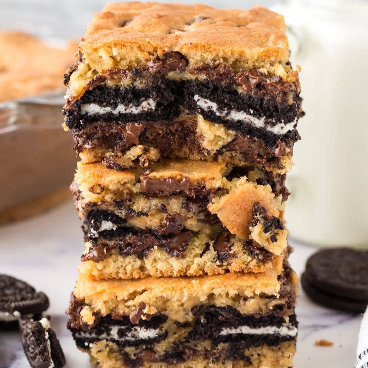 Oreo Cookie Bars