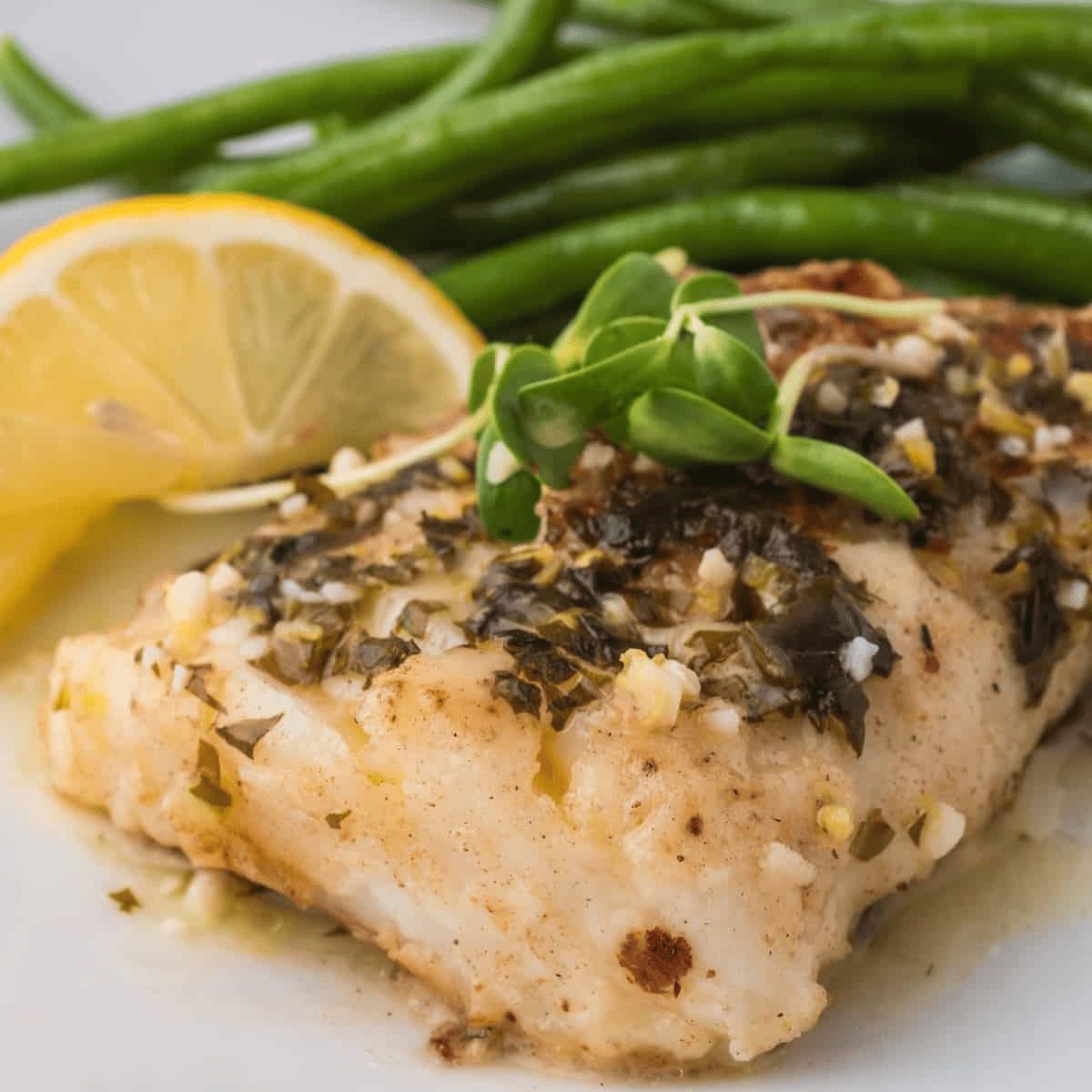 Pan Fried Cod