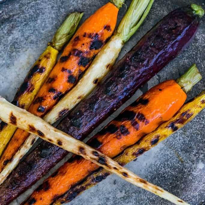 Pan Roasted Butter Carrots