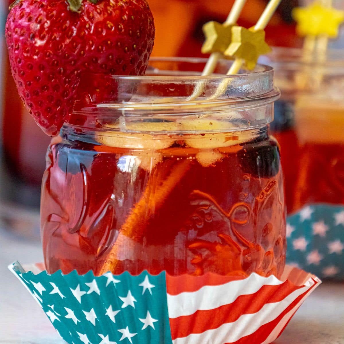 Red White and Blue Patriotic Punch (4th of July)