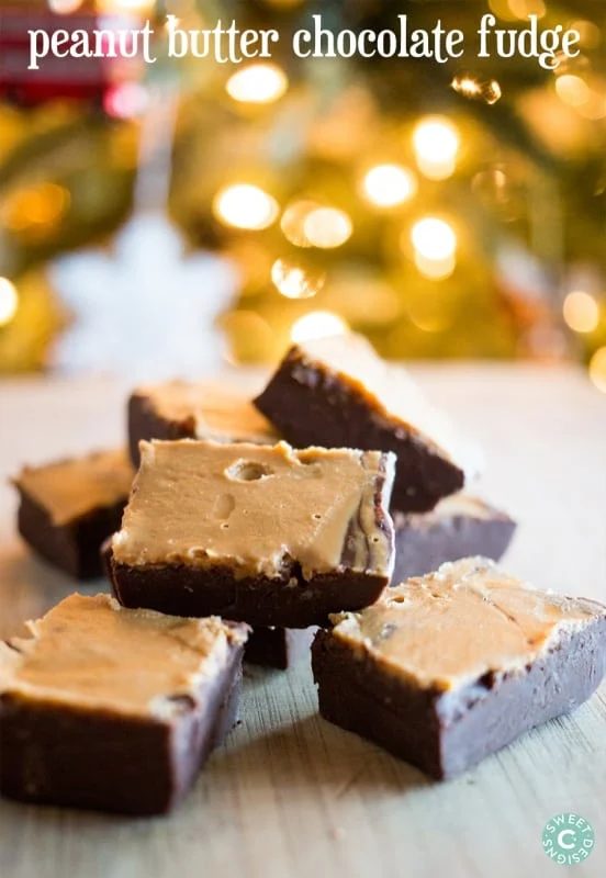 Peanut Butter Chocolate Fudge