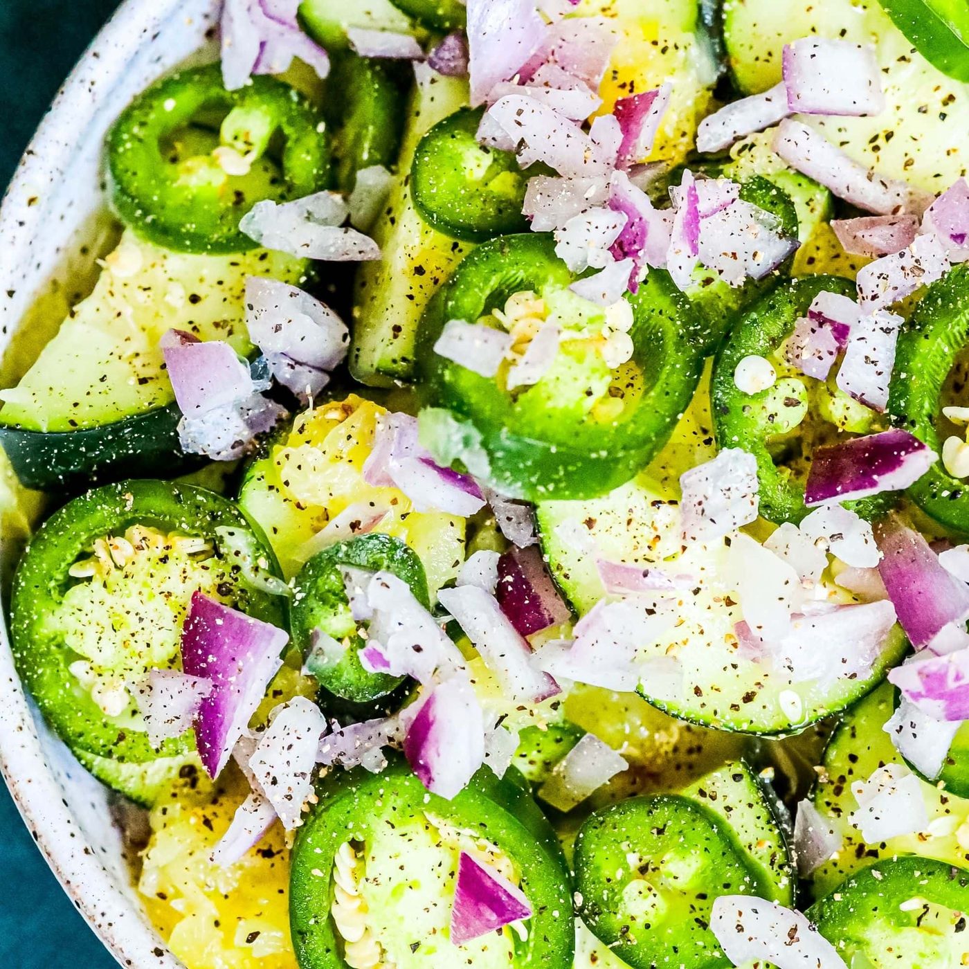 Pineapple Jalapeño Salad