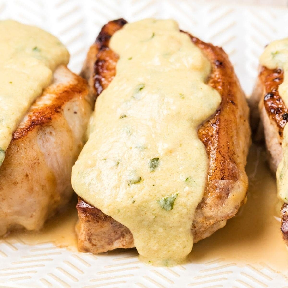 Pork Chops and Creamy Dijon Sauce