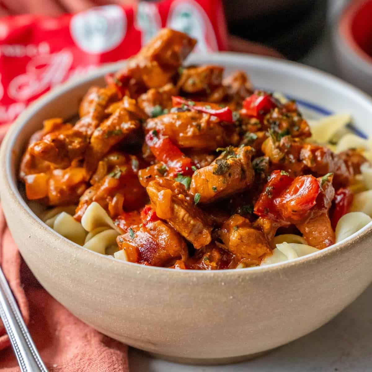 Pork Paprikash