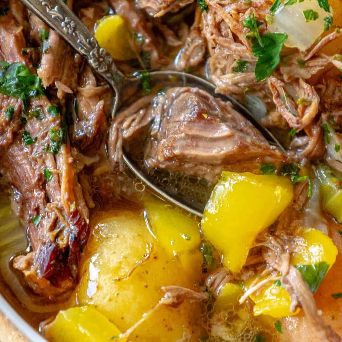 Pot Roast Soup