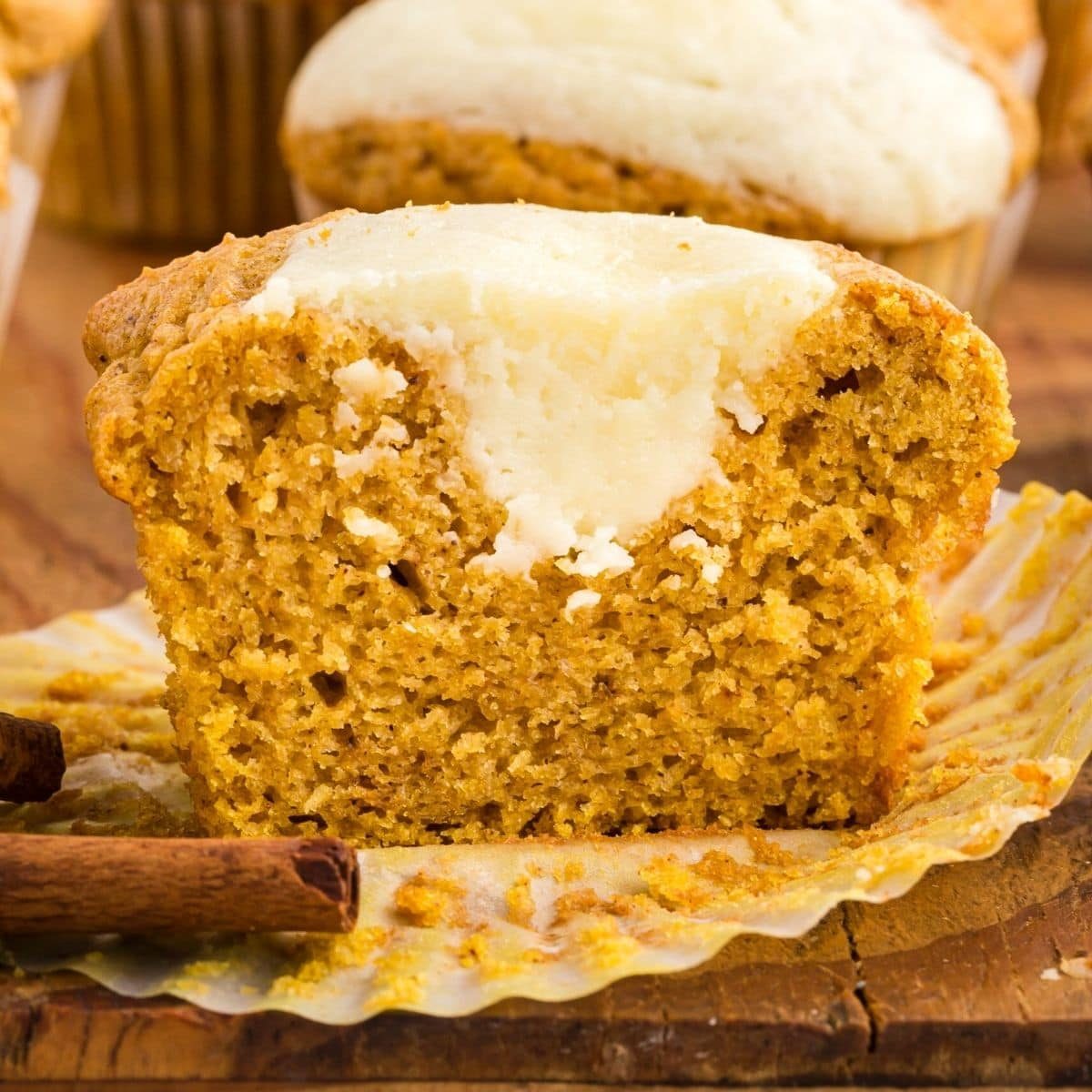 Pumpkin Cream Cheese Muffins