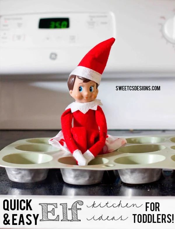 And Easy Elf on a Shelf Kitchen Ideas