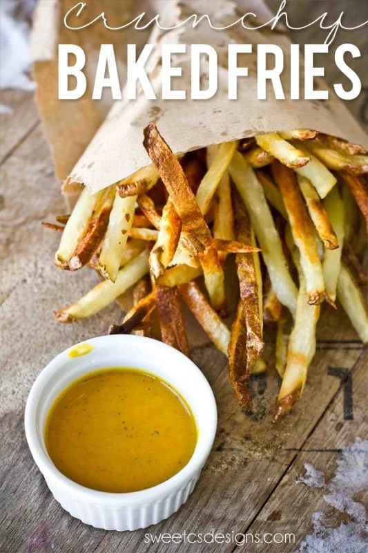 Crunchy Baked Fries