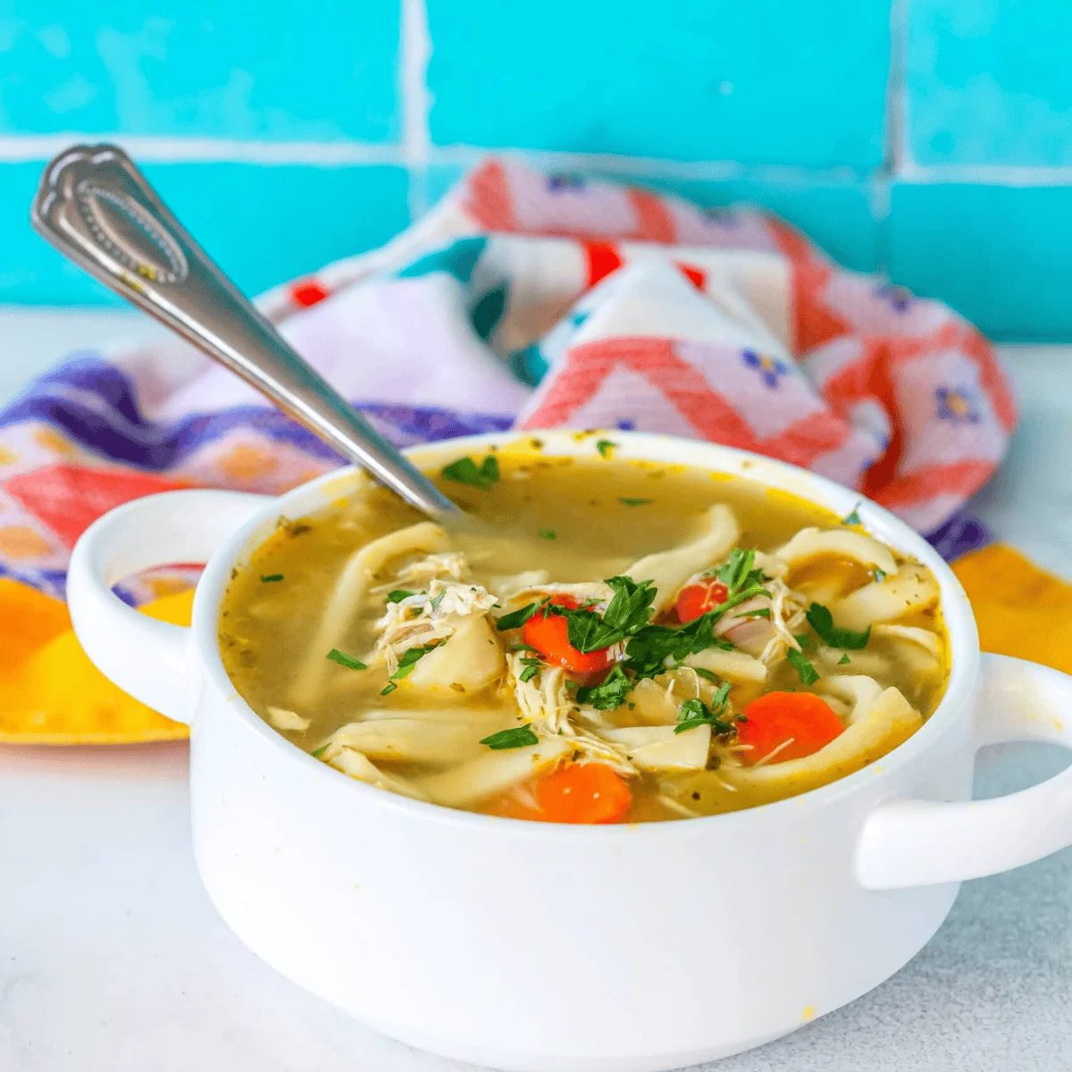 Semi Homemade Chicken Noodle Soup