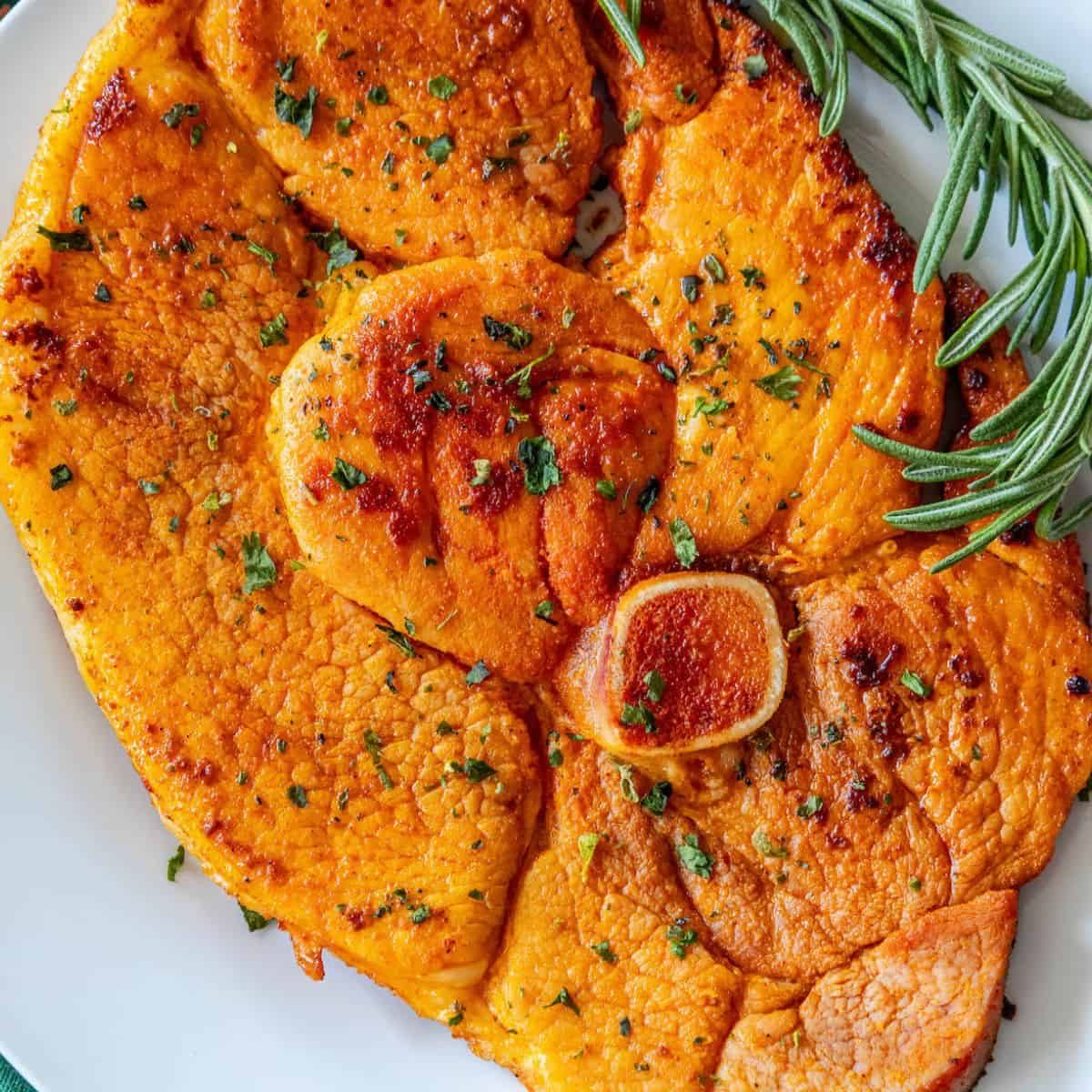 Skillet Ham Steak