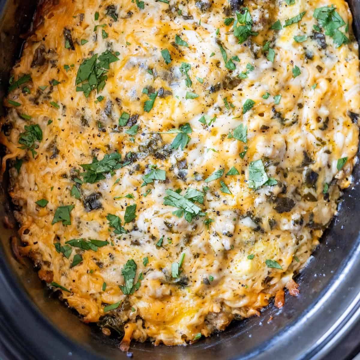 Slow Cooker Breakfast Casserole