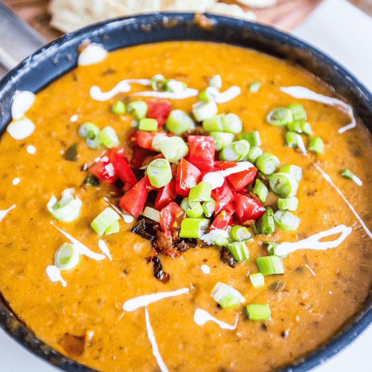 Spicy Skillet Linguica Queso Dip