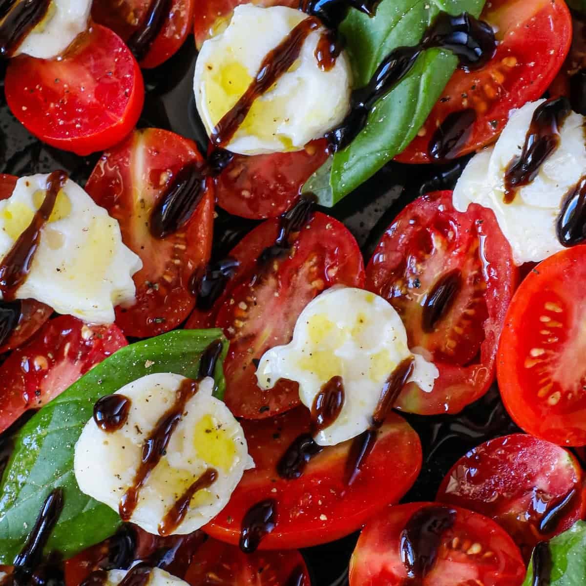 Spooky Caprese Salad
