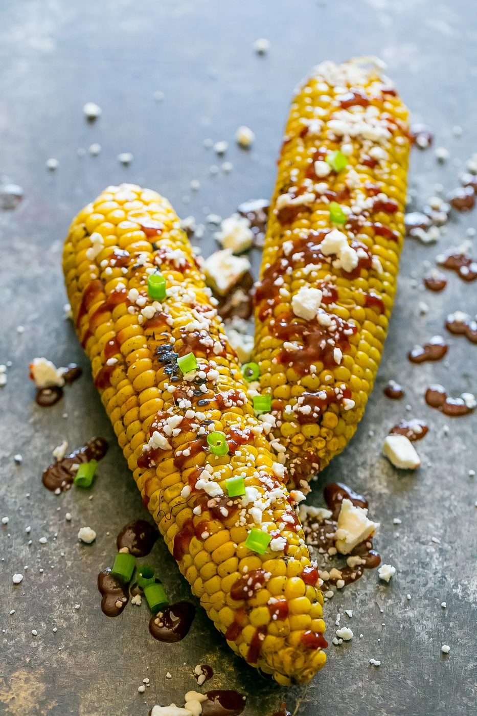 Sriracha Cheese Grilled Corn