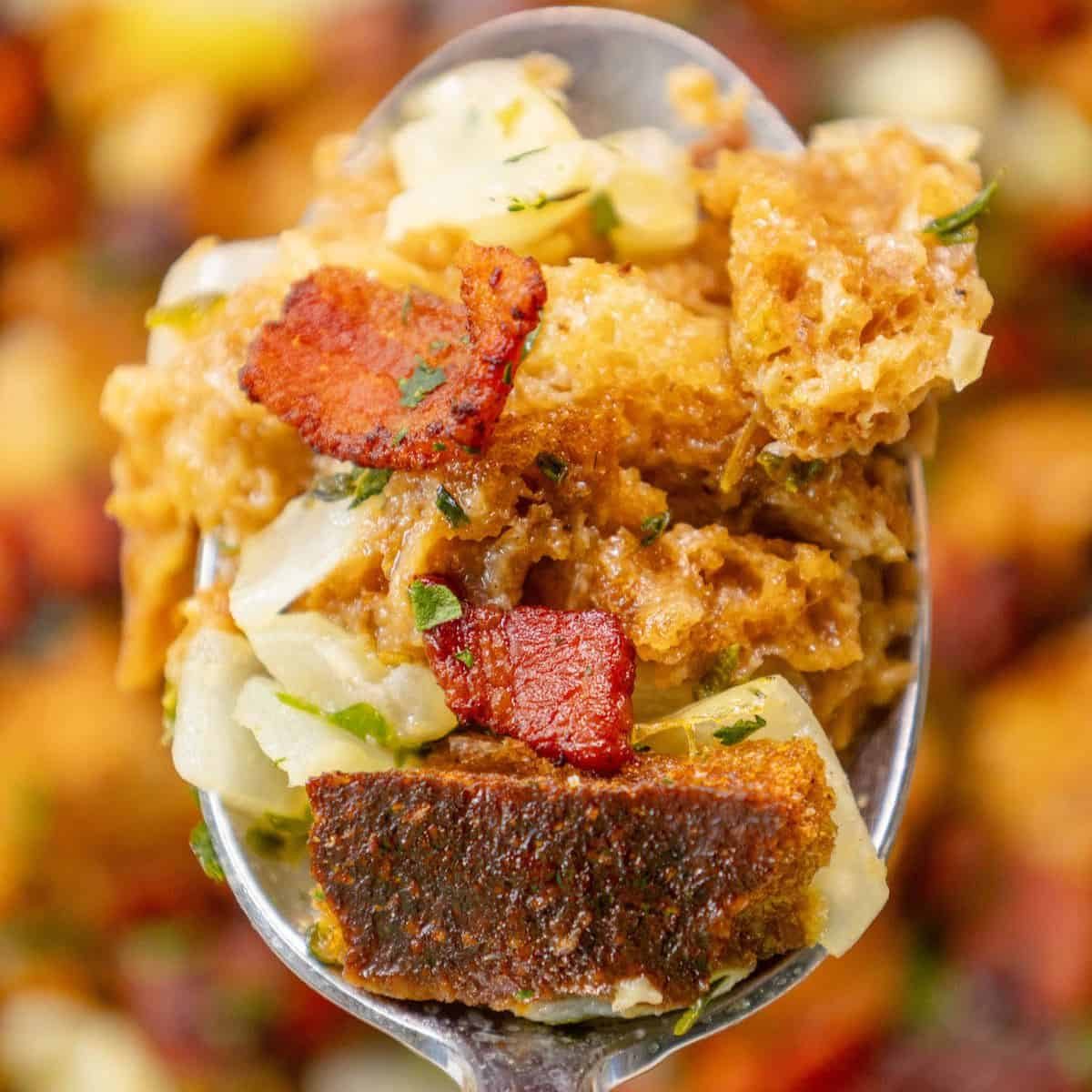 Bacon Rye Stuffing