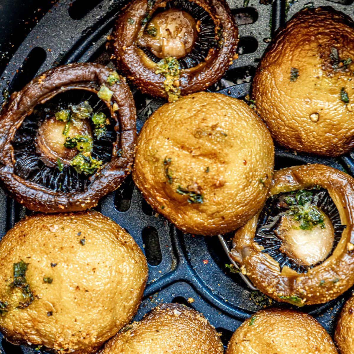 Air Fryer Mushrooms