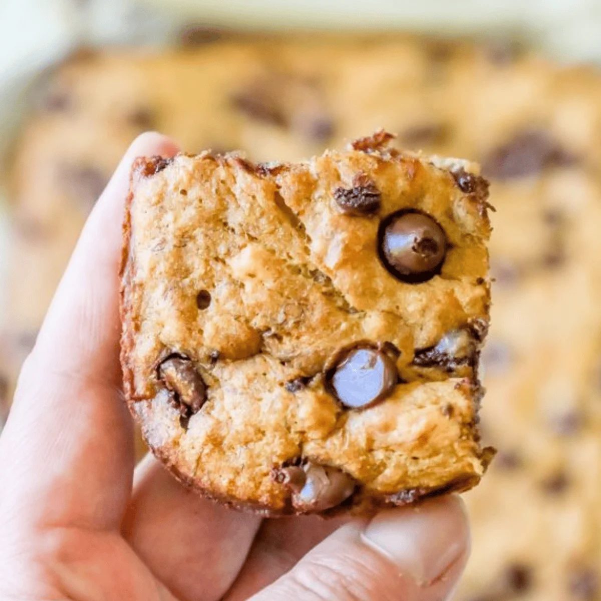 Banana Chocolate Chip Bars
