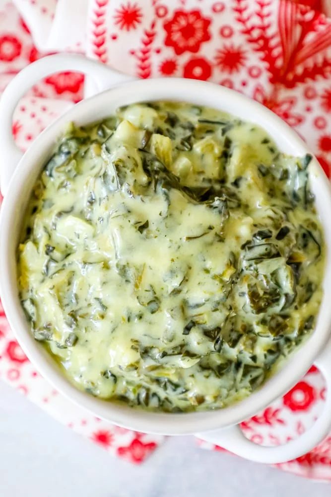 Easy Creamed Spinach
