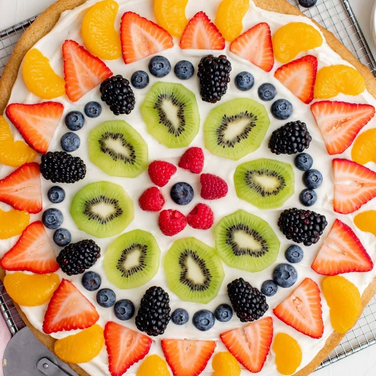 Easy Fruit Pizza
