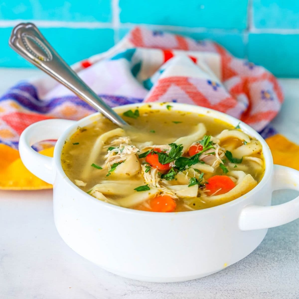 Easy Homemade Chicken Noodle Soup