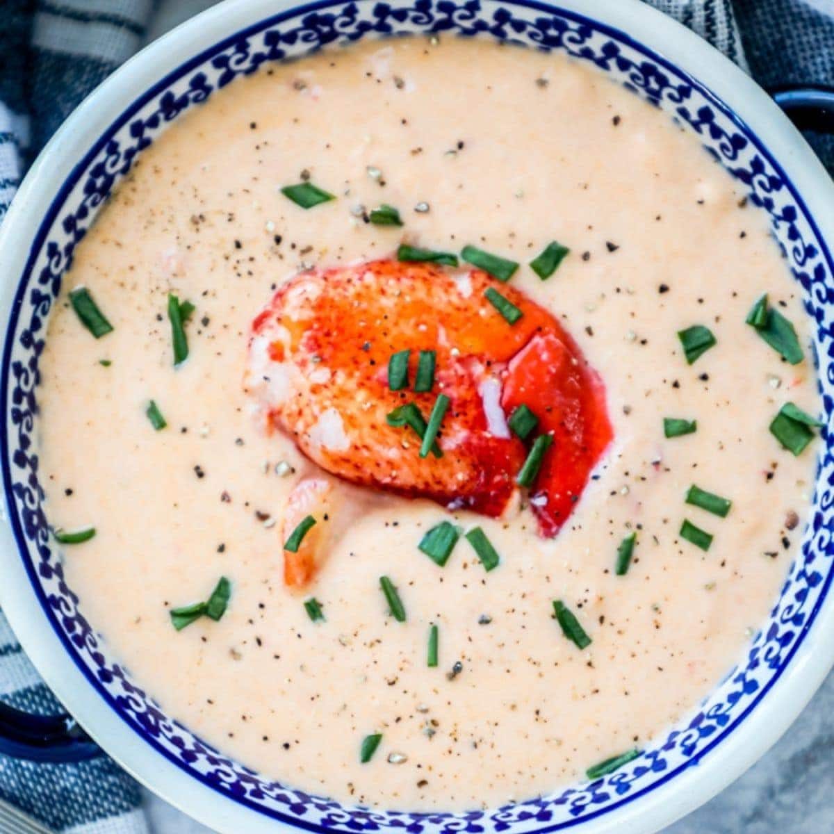 Easy Lobster Bisque
