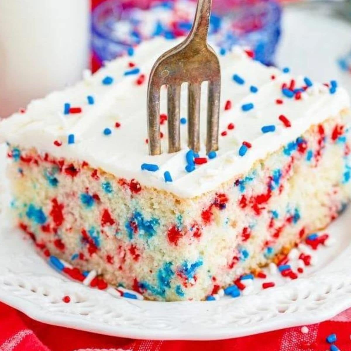 Easy Vanilla Sheet Cake